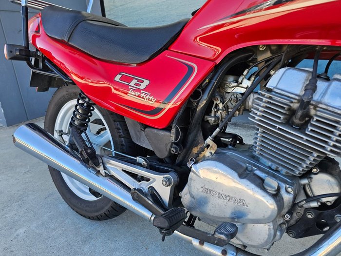 1997 Honda CB250 Red