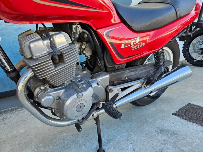 1997 Honda CB250 Red