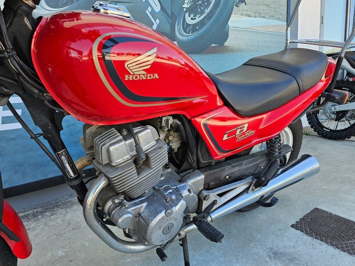 1997 Honda CB250 Red