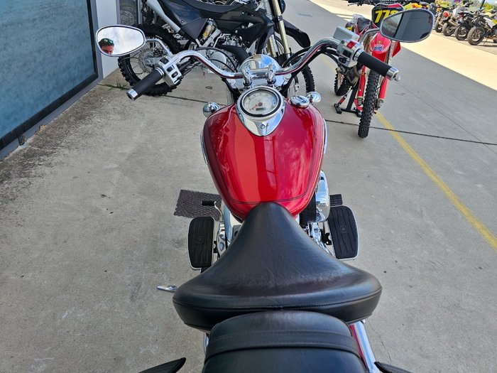 2008 Yamaha XVS1100 V-STAR CUSTOM Red