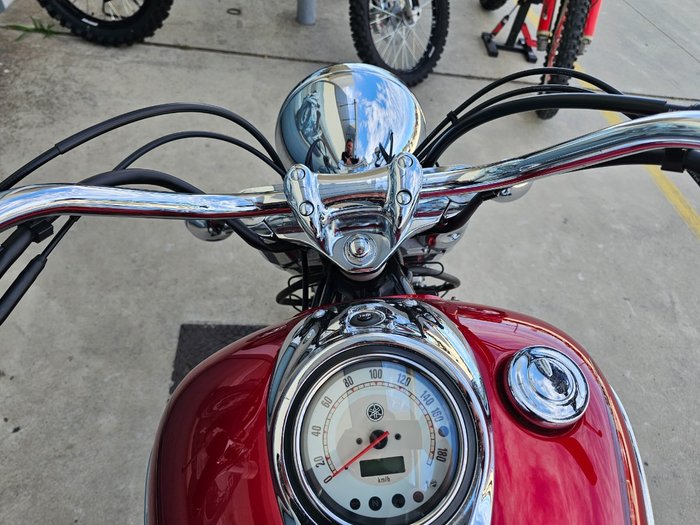 2008 Yamaha XVS1100 V-STAR CUSTOM Red