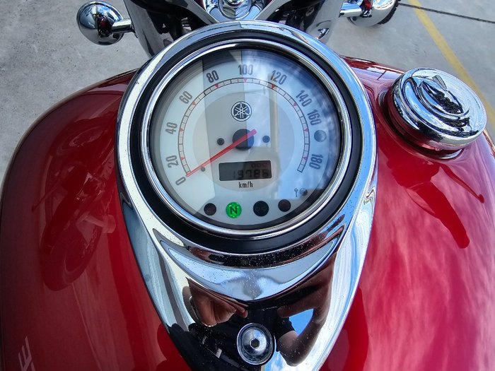 2008 Yamaha XVS1100 V-STAR CUSTOM Red