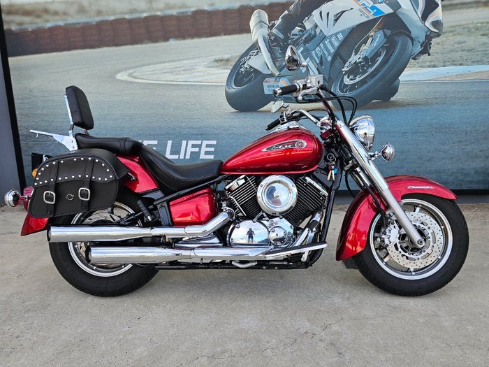 2008 Yamaha XVS1100 V-STAR CUSTOM Red