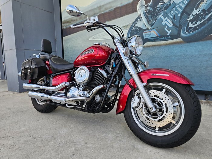 2008 Yamaha XVS1100 V-STAR CUSTOM Red