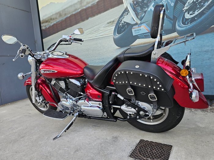 2008 Yamaha XVS1100 V-STAR CUSTOM Red