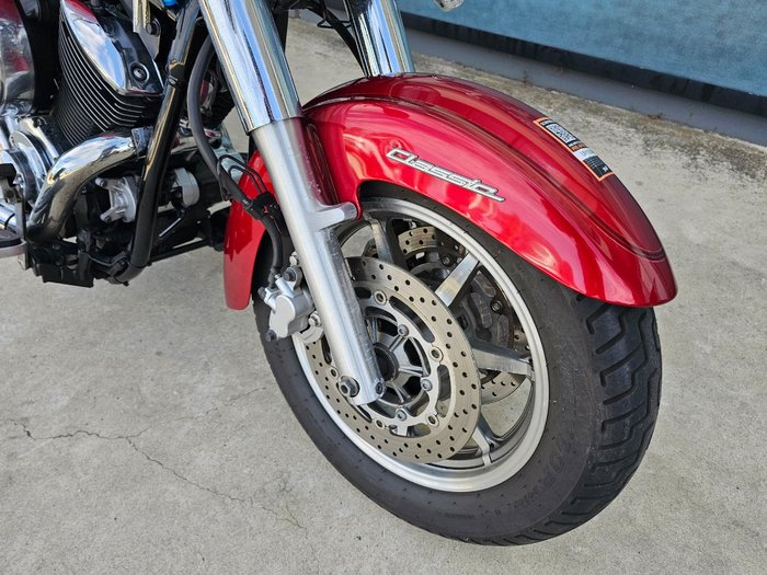2008 Yamaha XVS1100 V-STAR CUSTOM Red