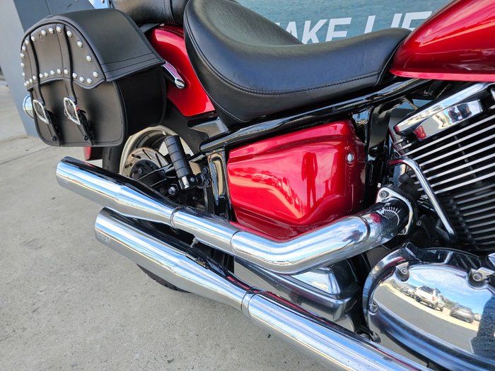2008 Yamaha XVS1100 V-STAR CUSTOM Red