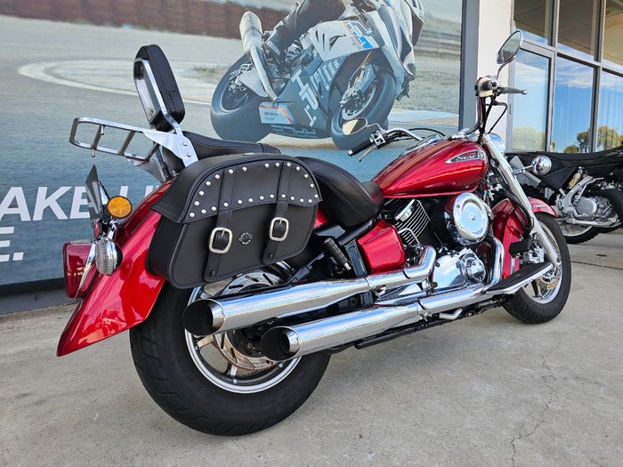 2008 Yamaha XVS1100 V-STAR CUSTOM Red