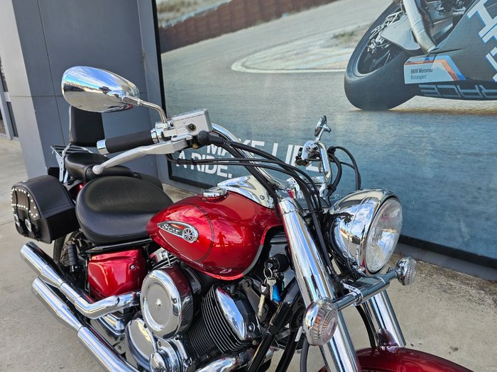 2008 Yamaha XVS1100 V-STAR CUSTOM Red