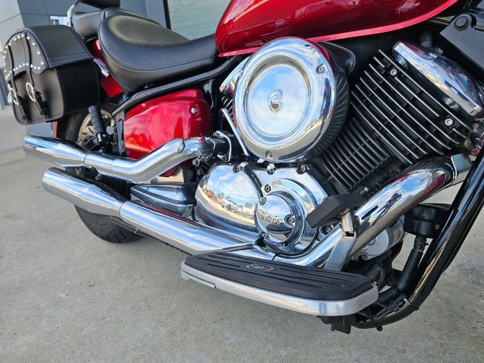 2008 Yamaha XVS1100 V-STAR CUSTOM Red