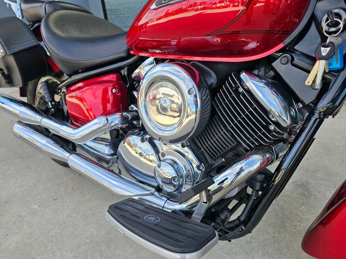 2008 Yamaha XVS1100 V-STAR CUSTOM Red