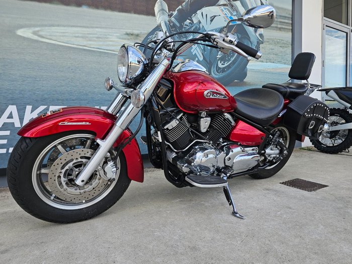 2008 Yamaha XVS1100 V-STAR CUSTOM Red
