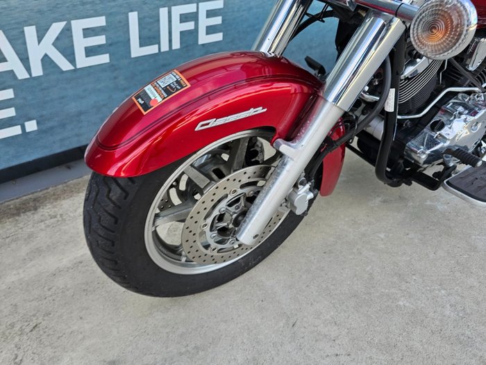 2008 Yamaha XVS1100 V-STAR CUSTOM Red