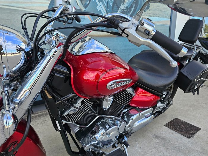 2008 Yamaha XVS1100 V-STAR CUSTOM Red