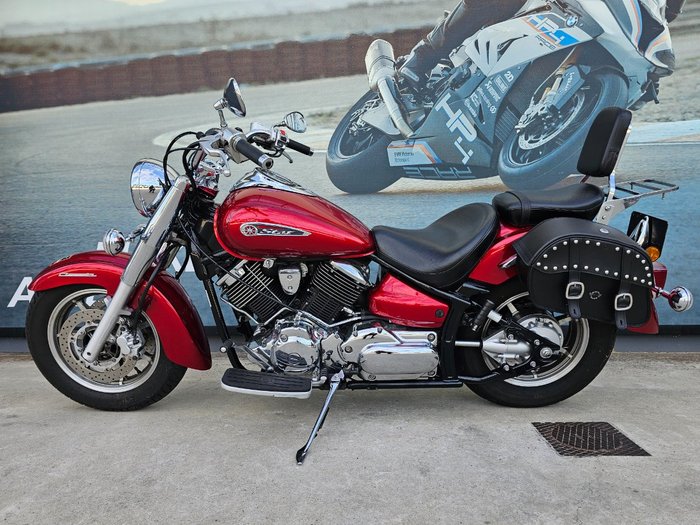 2008 Yamaha XVS1100 V-STAR CUSTOM Red