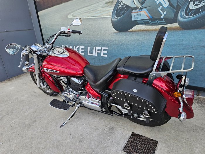 2008 Yamaha XVS1100 V-STAR CUSTOM Red