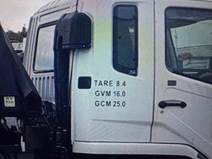 2014 Fuso Fighter 1627 WHITE