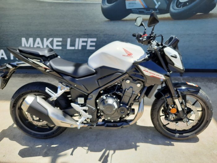 2024 Honda CB500FA (ABS) White