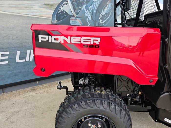 2025 Honda SXS520 PIONEER 520-2 Red