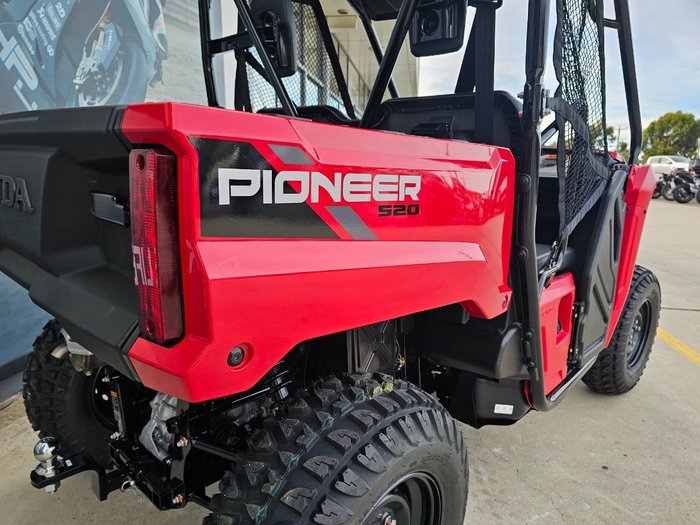 2025 Honda SXS520 PIONEER 520-2 Red