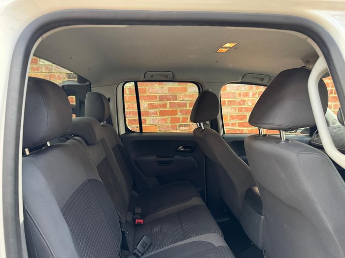 2014 Volkswagen Amarok TDI420 Highline 2H MY14 4X4 Constant Candy White