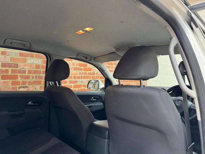 2014 Volkswagen Amarok TDI420 Highline 2H MY14 4X4 Constant Candy White