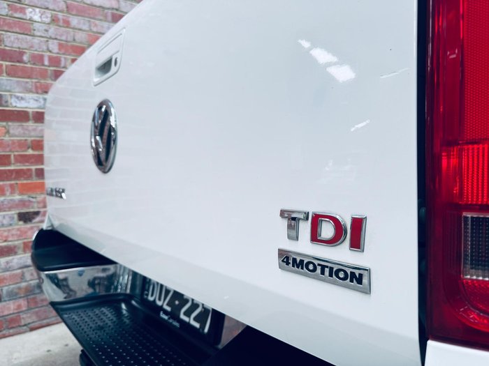 2014 Volkswagen Amarok TDI420 Highline 2H MY14 4X4 Constant Candy White