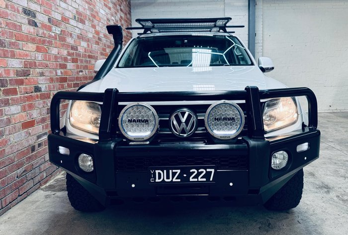 2014 Volkswagen Amarok TDI420 Highline 2H MY14 4X4 Constant Candy White