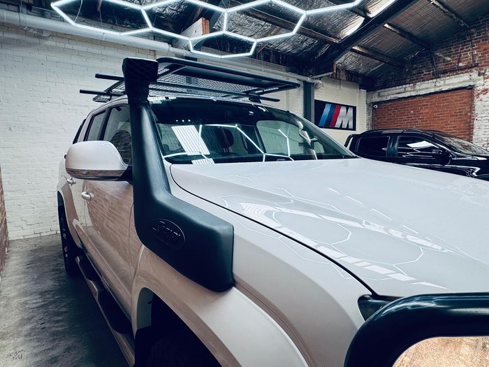 2014 Volkswagen Amarok TDI420 Highline 2H MY14 4X4 Constant Candy White