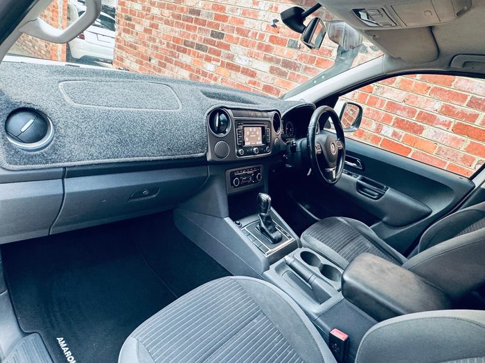 2014 Volkswagen Amarok TDI420 Highline 2H MY14 4X4 Constant Candy White