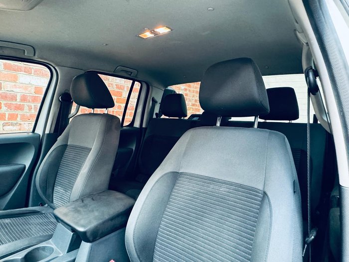 2014 Volkswagen Amarok TDI420 Highline 2H MY14 4X4 Constant Candy White