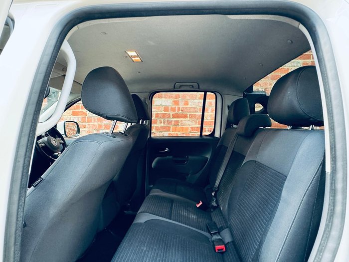 2014 Volkswagen Amarok TDI420 Highline 2H MY14 4X4 Constant Candy White