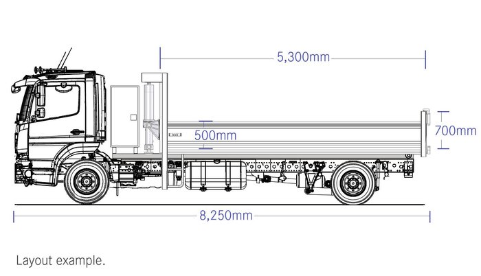 2025 Mercedes-Benz Atego 1224 WHITE