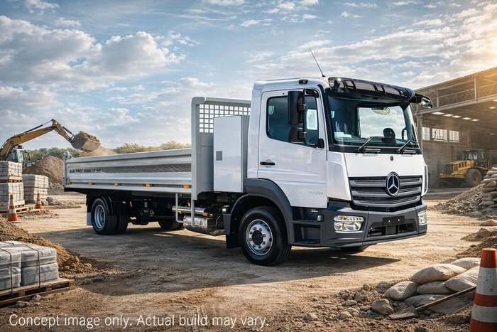 2025 Mercedes-Benz Atego 1224 WHITE