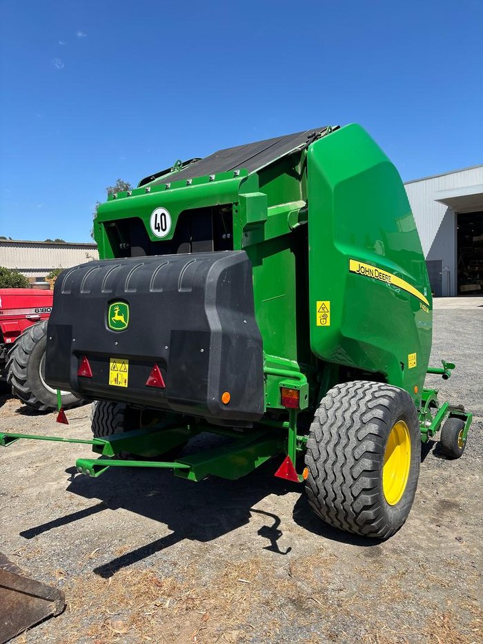 0 John Deere V451m Round Baler Knives 13,399 Bales Green