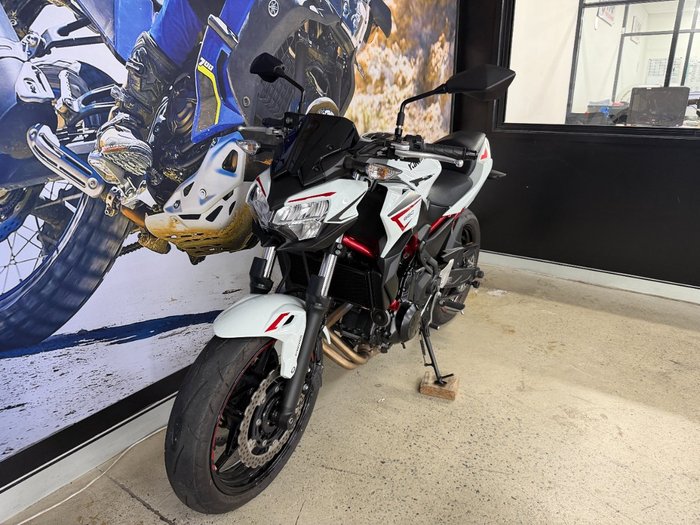 2022 Kawasaki Z650L (LAMS) WHITE