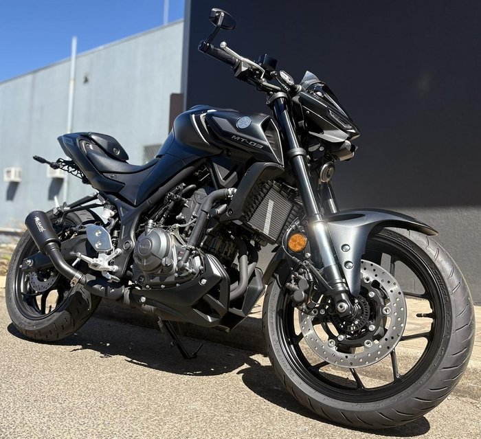 2025 Yamaha MT-03 ABS 321 (MT03LA) MT Black