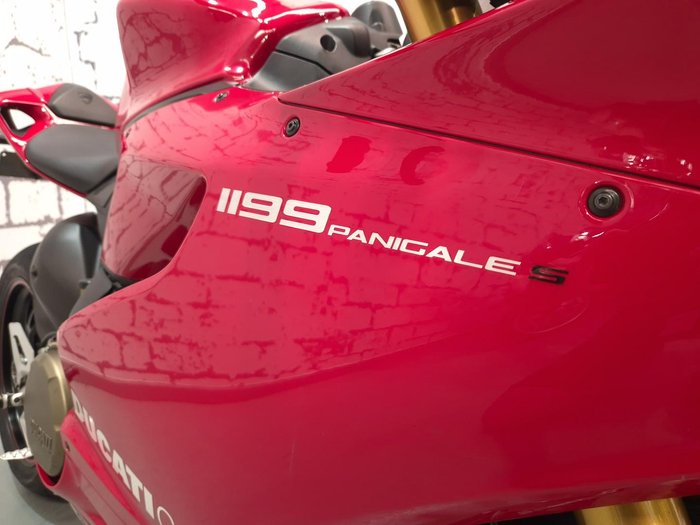 2012 Ducati 1199 Panigale S Superbike Red