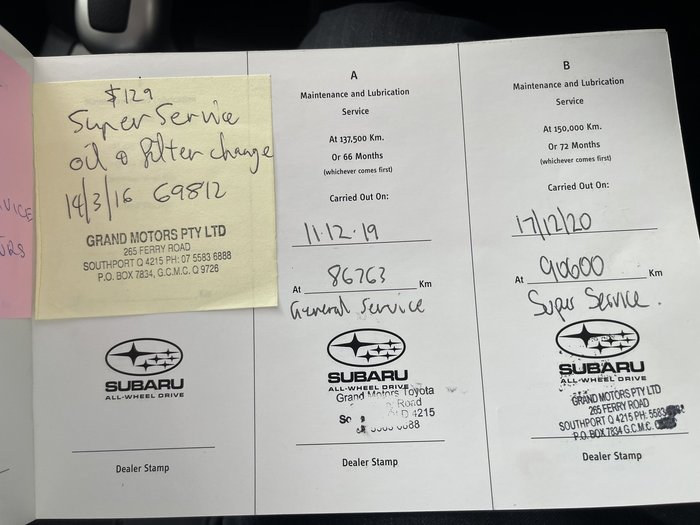 2009 Subaru Liberty 2.5i