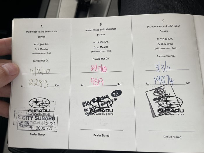 2009 Subaru Liberty 2.5i