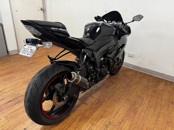 2008 Kawasaki ZX-6R (ZX636) NINJA Black