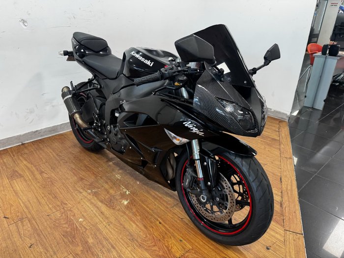 2008 Kawasaki ZX-6R (ZX636) NINJA Black