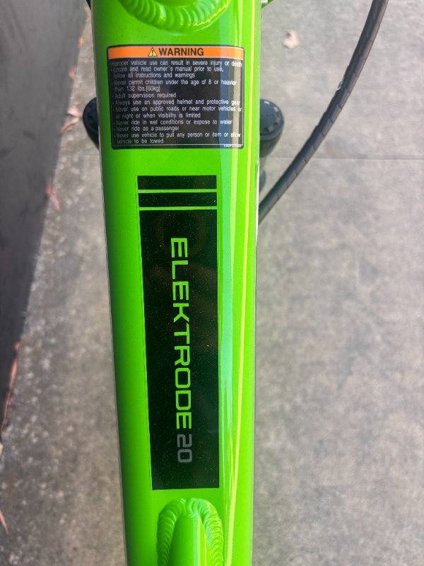 2025 Kawasaki Kawasaki 2025 ELEKTRODE 20 KSK050ASFNN GREEN