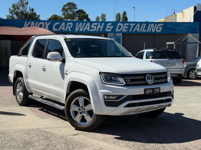 2018 Volkswagen Amarok TDI550 Core 2H MY18 4X4 Constant Candy White