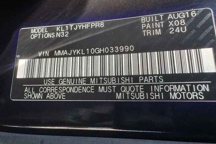 2016 Mitsubishi Triton Exceed