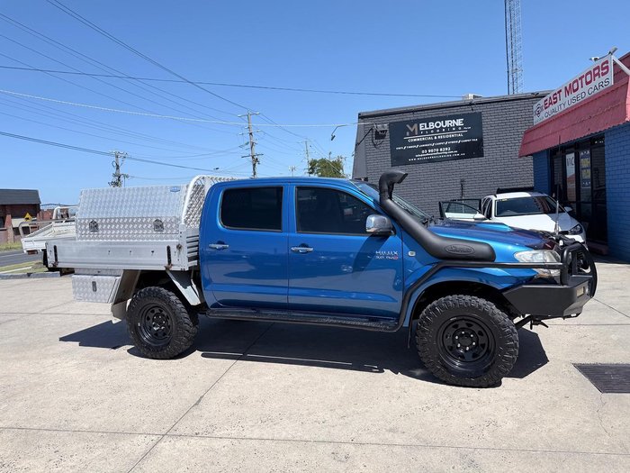2011 Toyota Hilux SR5 KUN26R MY10 4X4 Tidal Blue