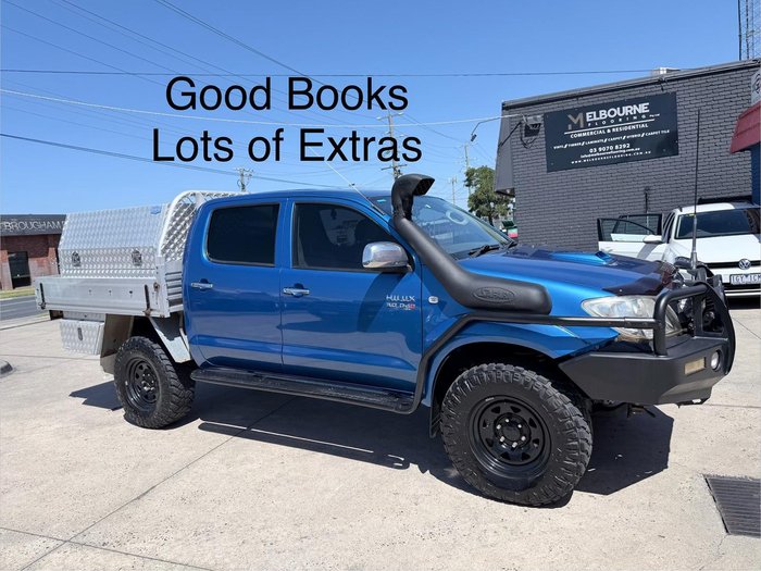 2011 Toyota Hilux SR5 KUN26R MY10 4X4 Tidal Blue