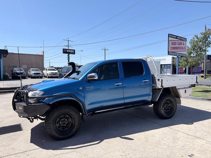 2011 Toyota Hilux SR5 KUN26R MY10 4X4 Tidal Blue