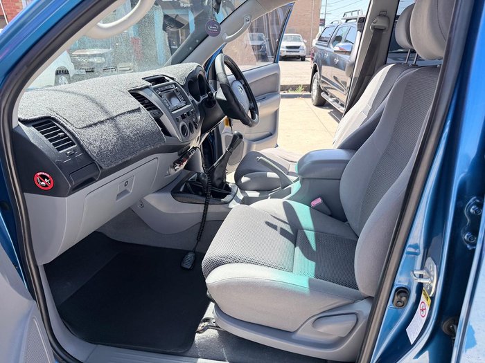 2011 Toyota Hilux SR5 KUN26R MY10 4X4 Tidal Blue