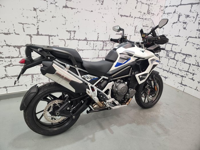 2025 Triumph Tiger 1200 Alpine Edition Tiger White